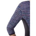 Платье-футляр, размер 44, цвет синий - Фото 3