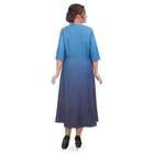 Платье женское, размер 54, цвет синий - Фото 3