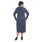 Платье женское, размер 52, цвет синий - Фото 4