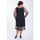 Платье женское, размер 52, цвет чёрный - Фото 5