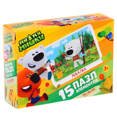 Пазл «Ми-ми-мишки. Мишки за работой», 15 элементов, МИКС