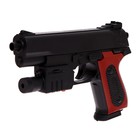 Пистолет пневматический детский «Классик», с фонариком и лазером - фото 297967810