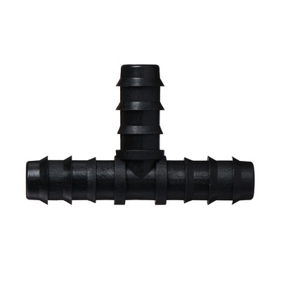 Тройник Т-образный, для шланга 1×2" (12 мм), пластик