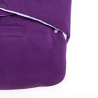 Конверт "Озорник", рост 56-68 см, цвет фиолетовый, флис 180 гм - Фото 5