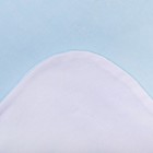 Плед-покрывало "Мамина любовь" кошечки, размер 85х90 см, голубой, велюр/трикотаж 230 гм - Фото 3