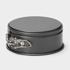 Форма для выпечки Доляна «Элин. Круг», 12.5×5 см, разъёмная, антипригарное покрытие - Фото 8