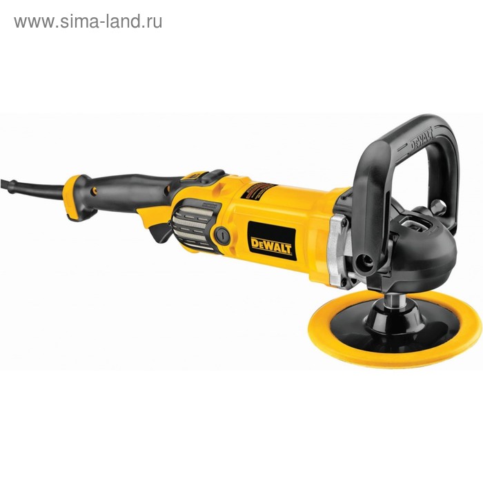 Полировальная машина DeWalt DWP 849 X, 1250Вт, d=180 (150/230)мм, 0-3500об/мин, 3.0кг - Фото 1