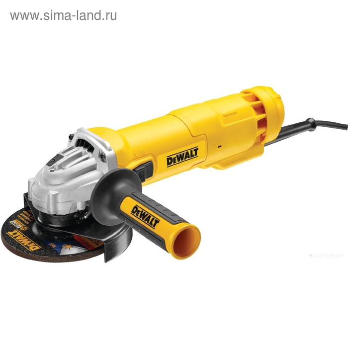 Углошлифовальная машина DeWalt DWE 4215, 1200Вт,  d=125мм, 11000об/м, 2.2кг - Фото 1