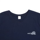 Фуфайка (футболка) мужская Р109138 цвет темно-синий, рост 182-188, р-р 66 - Фото 2