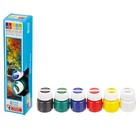 Краски акрил 1 шт 15 мл, набор 6 цветов - Фото 1