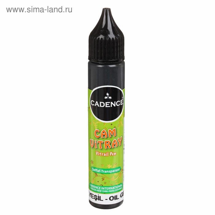 Краска витражная для стекла и керамики, 25 мл, цвет 11 - Фото 1