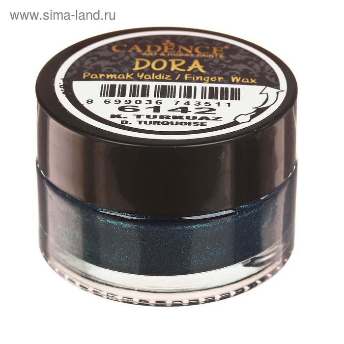 Воск для нанесения пальцем, металлик "Dora" для создания эффекта золочения, 20 мл, цвет 6142 25793 - Фото 1