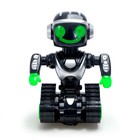 Робот «Космобот», ездит, произвольное движение, световые и звуковые эффекты, работает от батареек - фото 8357599