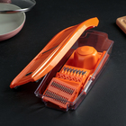 Набор для резки овощей №2,с 7 насадками, овощечисткой, овощедержателем и контейнером - Фото 3