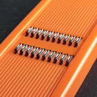 Тёрка для корейской моркови Libra Plast, 27.5×9 см, оранжевая - Фото 2