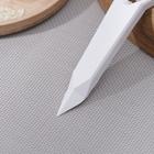 Овощечистка, пластик ABS, цвет белый, 14 см - Фото 3