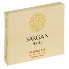 Набор швейный «Sargan» игла, нити разных цветов, 2 пуговицы (черная и белая), булавка - Фото 1