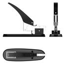 Степлер мощный ErichKrause, скобы: №24/6, 23/6, 23/8, 23/10, 23/13, 23/15, 23/17, 23/20, 23/23, до 210 листов, вмещает до 100 скоб, глубина закладки бумаги до 76 мм, чёрный - Фото 3