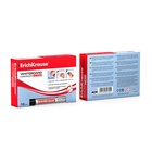 Маркер для доски ErichKrause W-500, 0.8-2.5 мм, для письма на досках сухого стирания, чернила на спиртовой основе без ксилола, чёрный - Фото 4