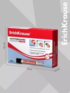 Маркер для доски ErichKrause. W-500, узел 2.5 мм, ширина линии 0.8-2.5 мм, спиртовой, чёрный - Фото 5