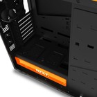 Корпус NZXT H440, без БП, ATX, черно-оранжевый - Фото 4