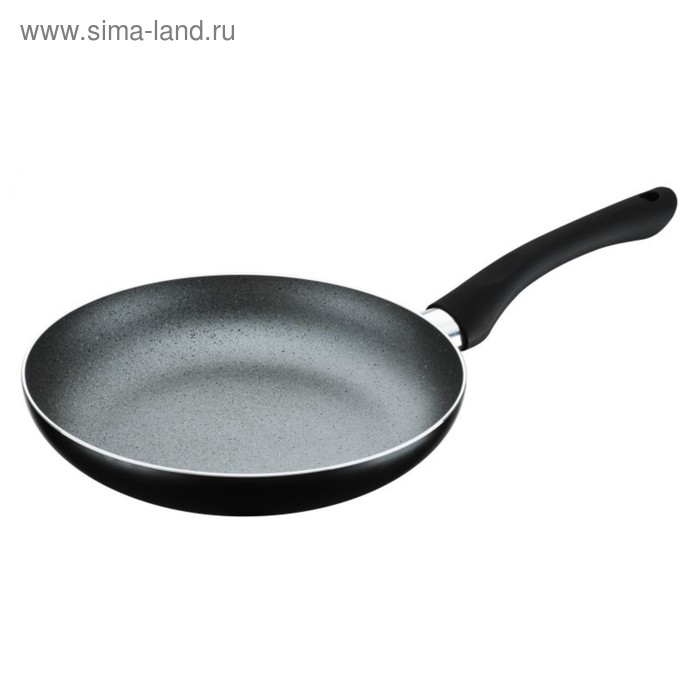 Сковорода Peterhof, d=24 см, чёрная, серая - Фото 1