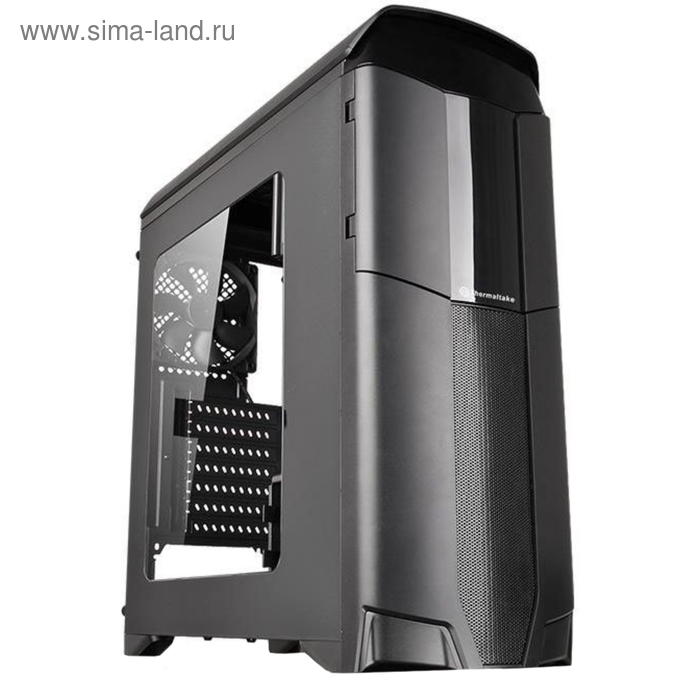 Корпус Thermaltake Versa N26, без БП, ATX, черный - Фото 1