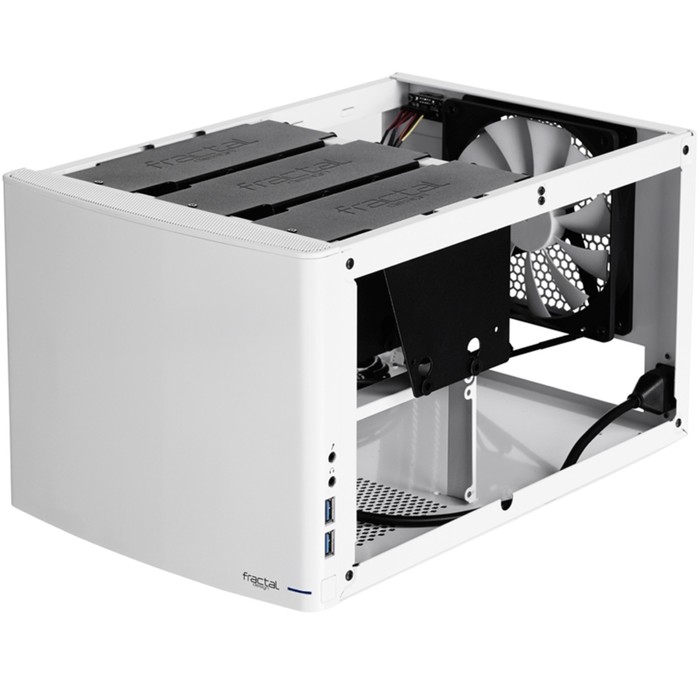 Корпус Fractal Design Node 304, без БП, miniITX, белый - фото 51294280