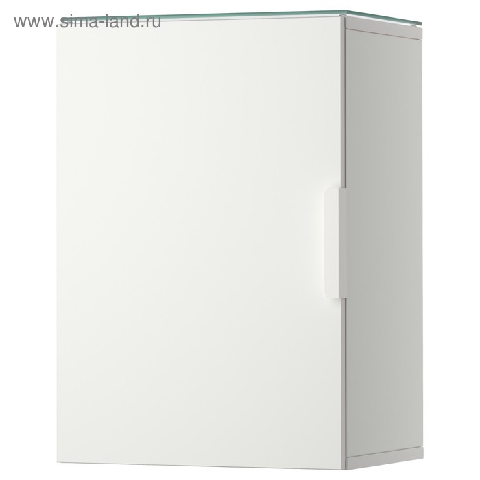 Навесной шкаф ГОДМОРГОН, с 1 дверцей, белый, 40x32x58 см - Фото 1