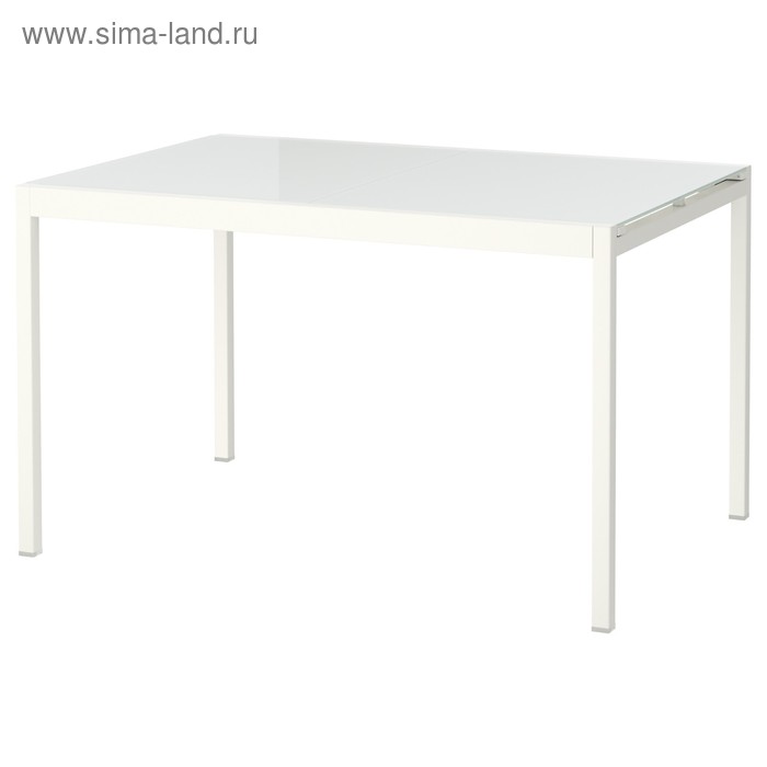 Раздвижной стол ГЛИВАРП, белый, 125/188x85 см - Фото 1