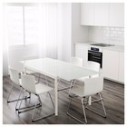 Раздвижной стол ГЛИВАРП, белый, 125/188x85 см - Фото 4