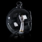 Сувенир полистоун "Ангел-девушка в стеклянном шаре" МИКС 9х7,5х7,5 см - Фото 4