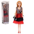 Кукла модель "Ксюша" в платье с аксессуарами, МИКС - Фото 1