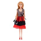 Кукла модель "Ксюша" в платье с аксессуарами, МИКС - Фото 3