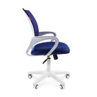 Офисное кресло Chairman 696, белый пластик, синий - Фото 3