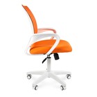 Офисное кресло Chairman 696, белый пластик, оранжевый - Фото 3