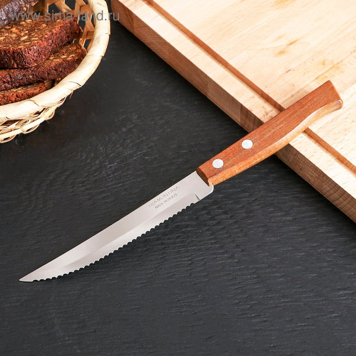 Нож кухонный Tradicional, для мяса, лезвие 12,5 см, сталь AISI 420 - Фото 1