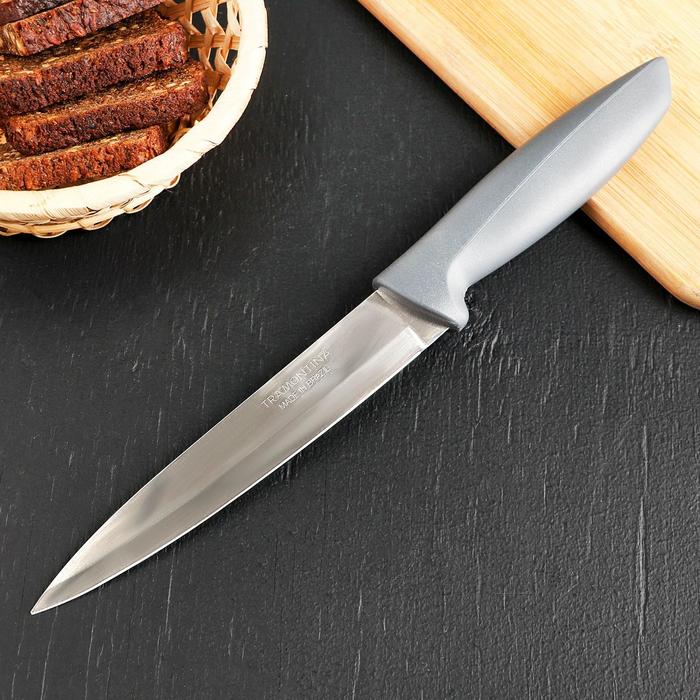 Нож кухонный Tramontina Plenus, лезвие 15 см, сталь AISI 420 - Фото 1