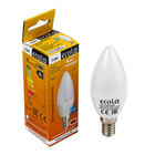 Лампа светодиодная Ecola Light, С37, E14, 5 Вт, 4000 K, 100x37 мм, свеча, дневной белый - Фото 1