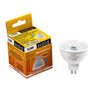 Лампа светодиодная Ecola Light, MR16, 5 Вт, GU5.3, 4200 K, 48x50 мм, прозрачное стекло - Фото 1