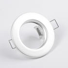 Светильник встраиваемый Ecola Light, DL90, MR16, GU5.3, плоский, Перл. серебро 30x80, (2 шт) - Фото 2