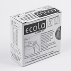 Светильник встраиваемый Ecola Light, DL90, MR16, GU5.3, плоский, Перл. серебро 30x80, (2 шт) - Фото 5