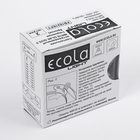 Светильник встраиваемый Ecola Light, DL90, MR16, GU5.3, плоский Черненая Бронза 30x80 (2 шт) - Фото 5