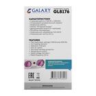 Тепловентилятор Galaxy GL 8176, 2000 Вт, вентиляция без нагрева, бело-розовый - фото 8357855