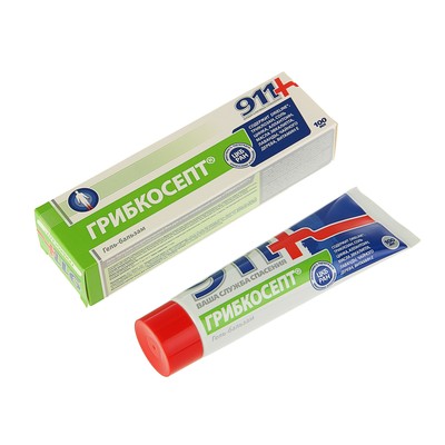 Гель для рук и ног 911 «Грибкосепт» при грибковых инфекциях, 100 мл