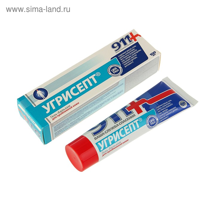 Гель для лица 911 «Угрисепт» при угревой сыпи, 100 мл - Фото 1