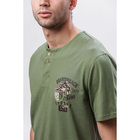 Комплект мужской (футболка, брюки) М-829-26 цвет хаки, р-р 48 - Фото 4