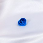 Набор цветов для  декора "Роза", из фоамирана, D=2 см, 10 шт, синий - Фото 4
