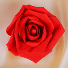 Бант-цветок свадебный из фоамирана, D=20 см, 1 шт, красный - Фото 2