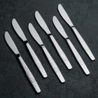Нож детский столовый «Антошка», h=17,5 см, цвет серебряный - Фото 3